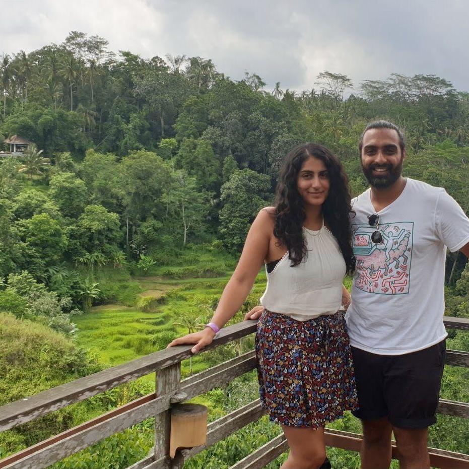 Rice paddy fields in Bali