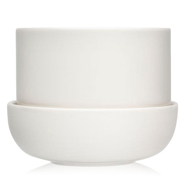 Iittala Nappula Plant Pot With Saucer