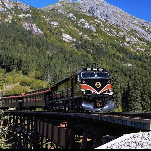 White Pass Scenic Railway excursion in Skagway