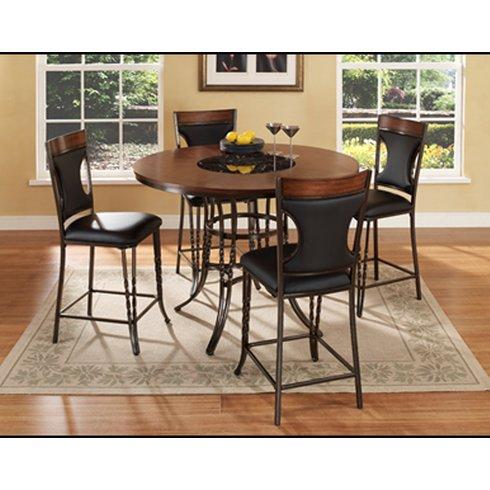 Dynasty 5 Piece Counter Height Dining Set