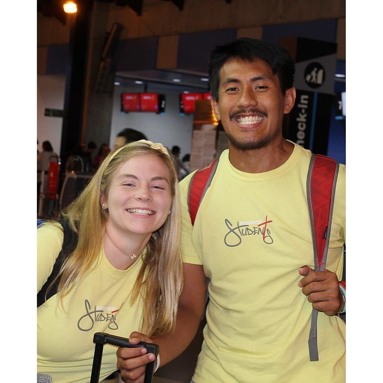On our way to Colombia to meet Juan and Adriana Bravo on the Student Mission Trip in 2018!