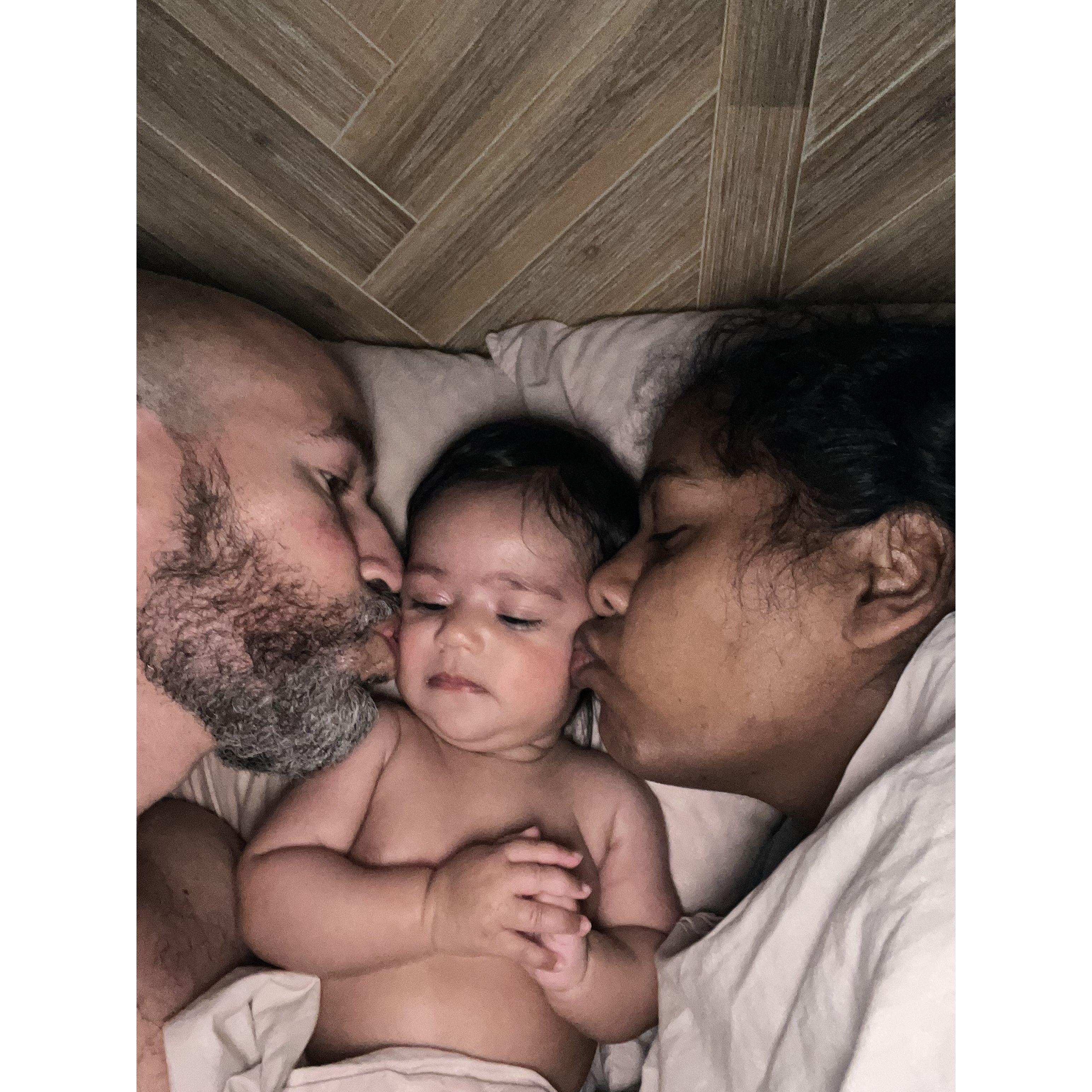 Morning cuddles are the best!