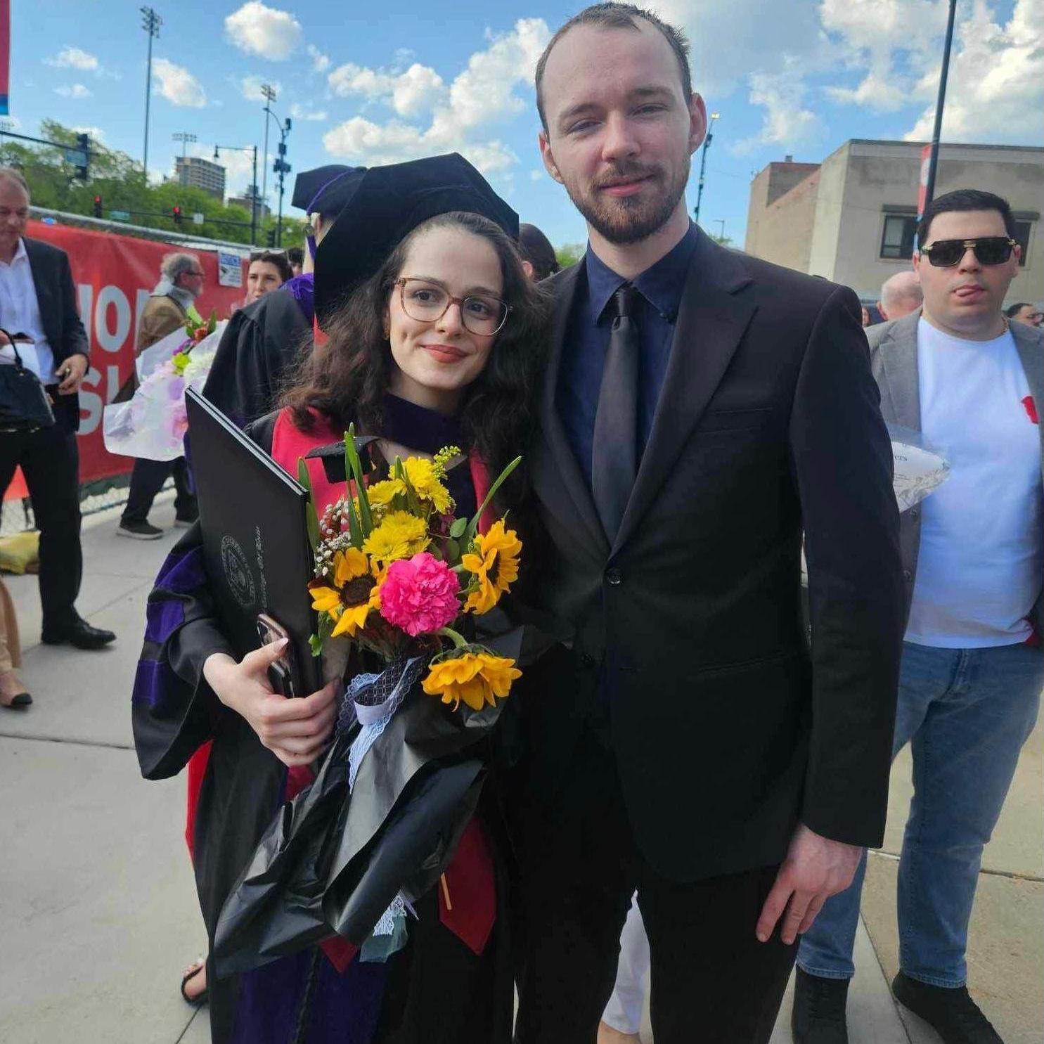 Sandra's law school graduation