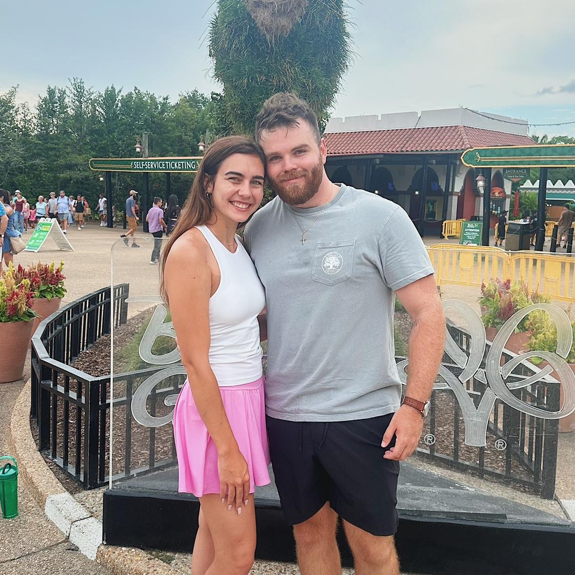Kazha took Christopher to Tampa and got season passes to Busch Gardens in July for his birthday