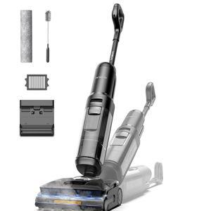 Tineco Floor One S7 Stretch Steam Cordless Wet Dry Vacuum Steam Mop All-in-One, 320℉ HyperSteam, 180° Lay-Flat, Anti-Tangle Design, FlashDry Self-Cleaning, Up to 75 Min Runtime