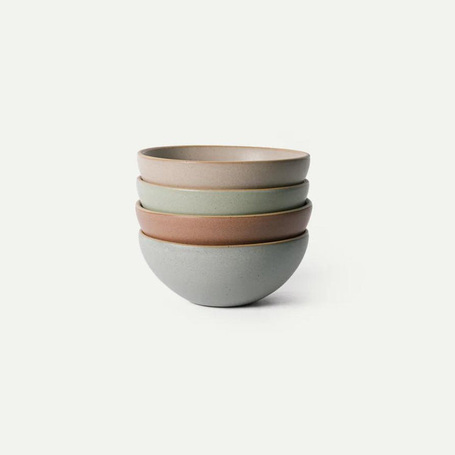 Harvest Cereal Bowls Quartet - Multicolor