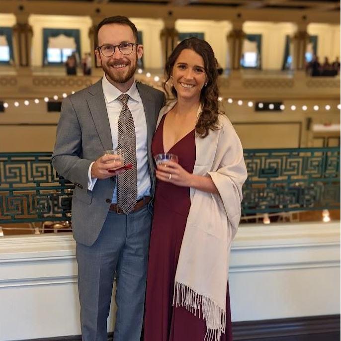 Celebrating a friends wedding