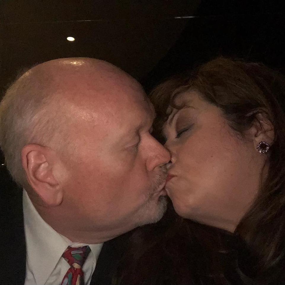 Elsa finally got her first ever (of many more to come) New Year's Eve kiss!
Cue the song "At Last" by Etta James!