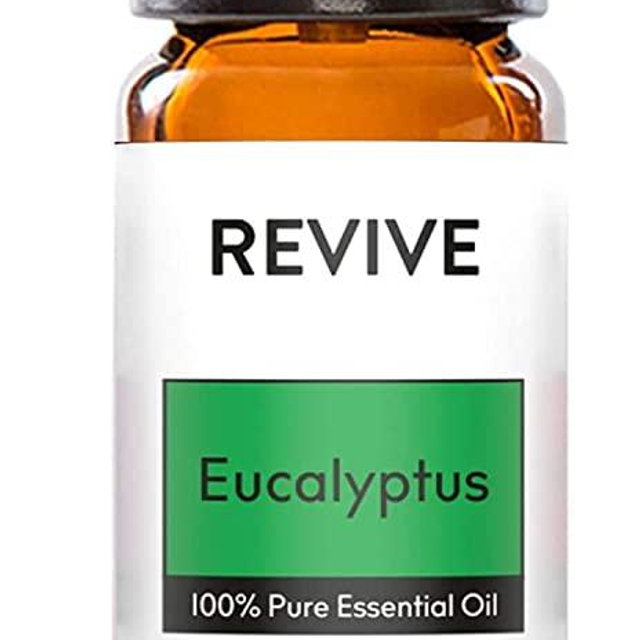 Eucalyptus Essential Oil by Revive Essential Oils - REVIVEEO - 100% Pure Therapeutic Grade, for Diffuser, Humidifier, Massage, Aromatherapy, Skin & Hair Care