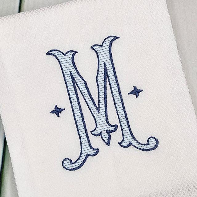 Monogrammed Hand Towel / Kitchen Towel /...