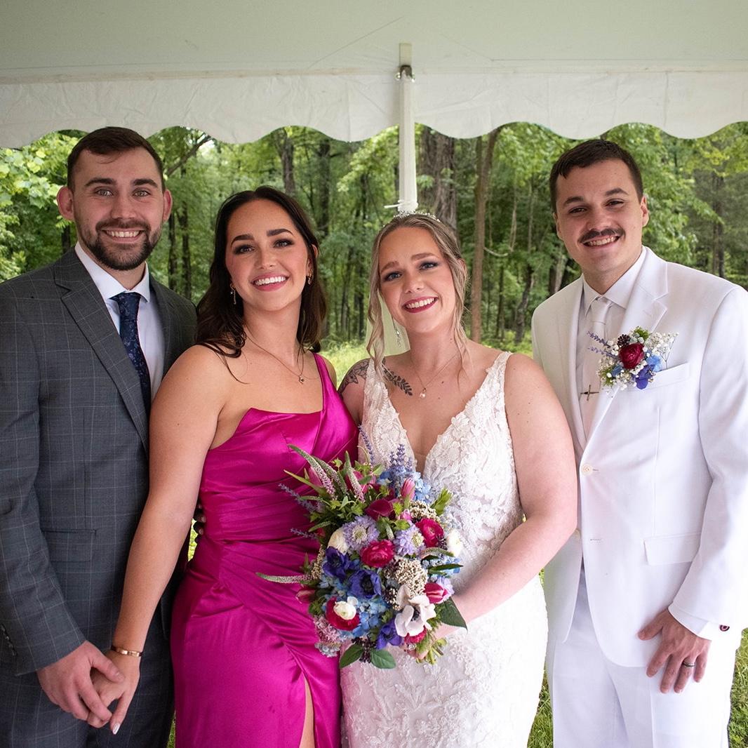 harleigh and ben’s wedding day!