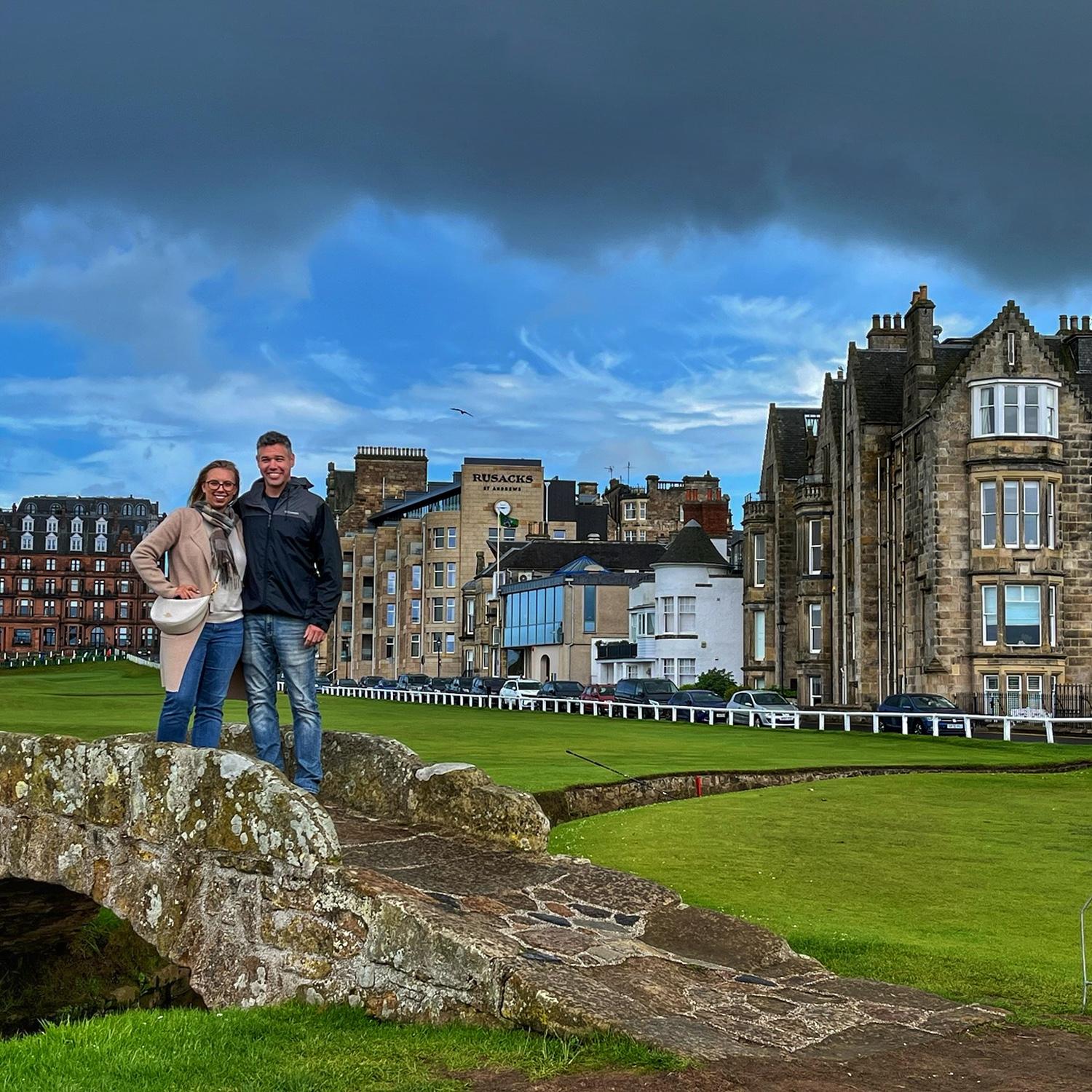 The old course at St. Andrew’s, Scotland.