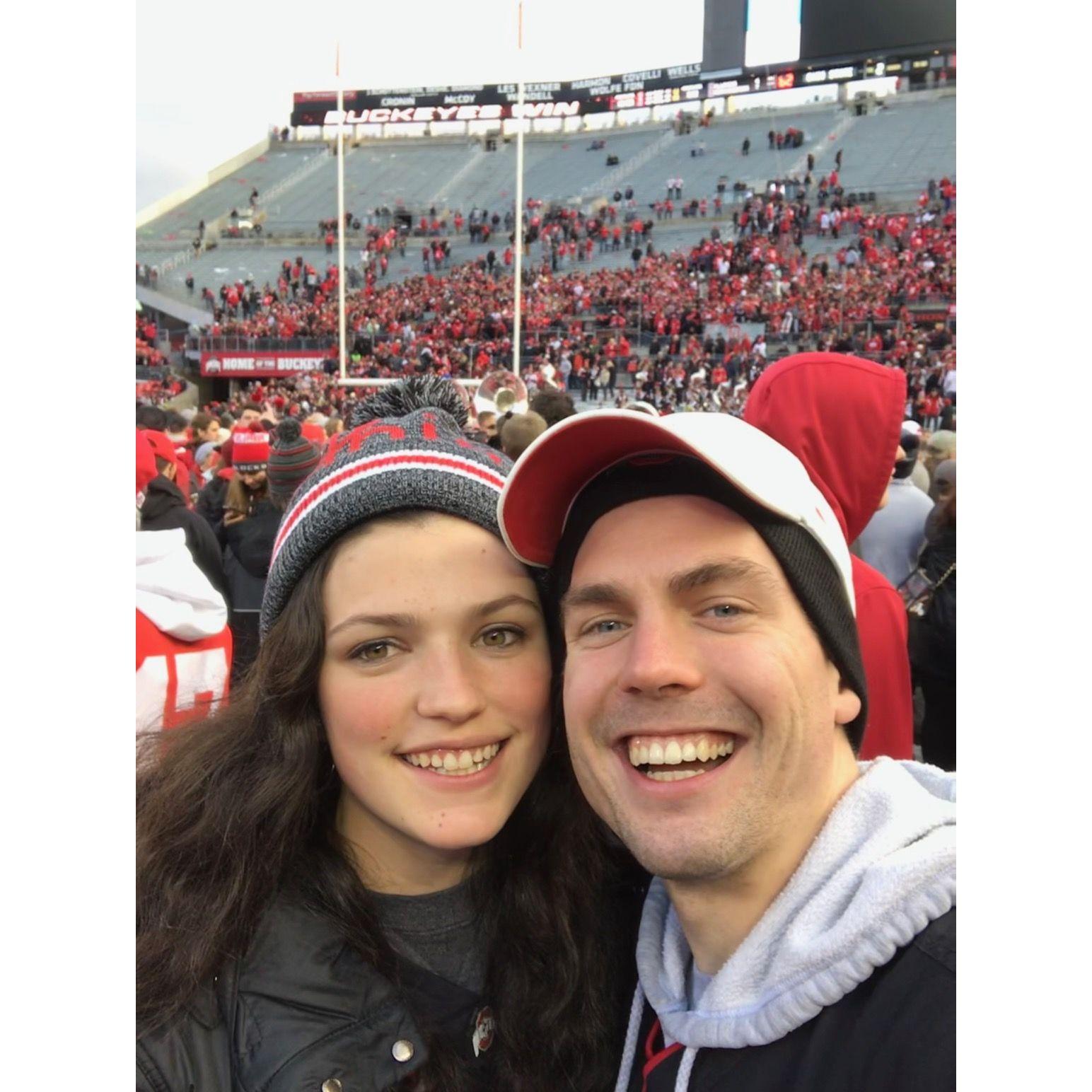 OHIO VS MICHIGAN. #IMACRAZYNUT #BUCKEYES #SKYLINE