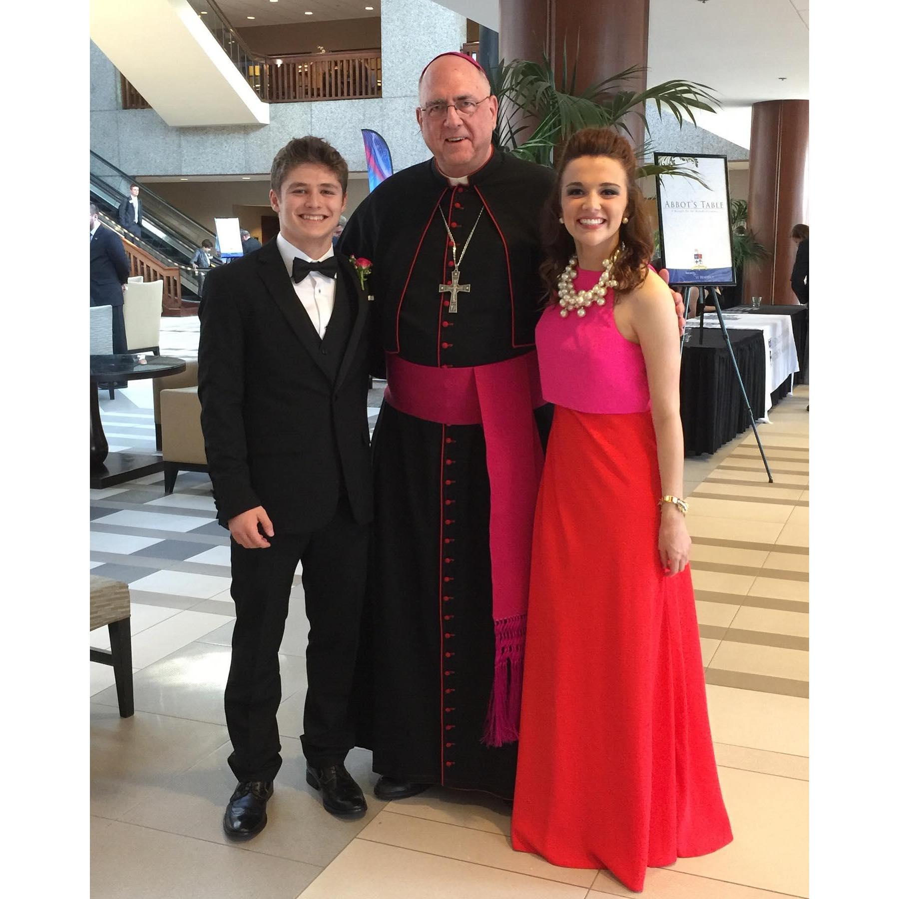 THE iconic Archbishop photo