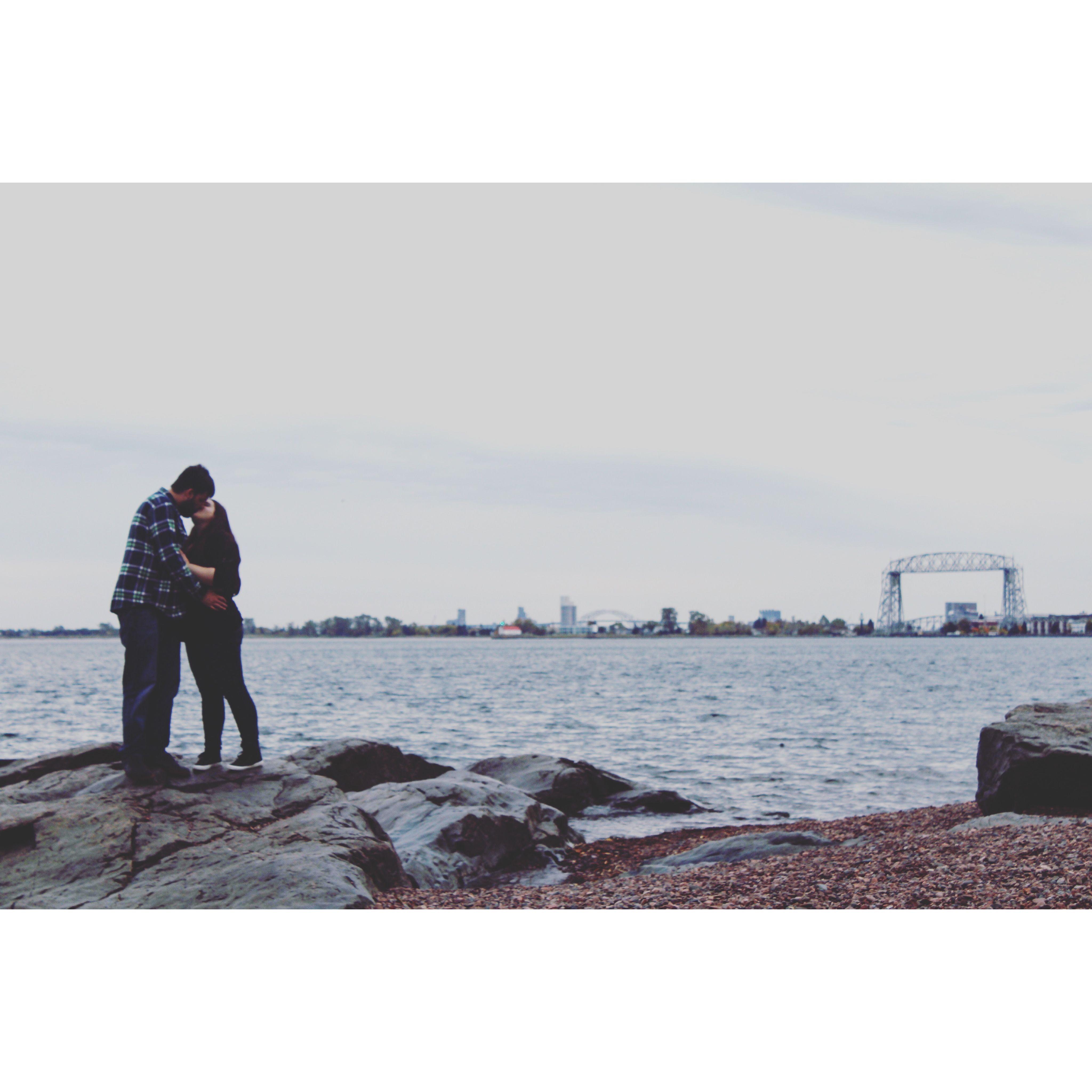 In Duluth, the weekend our friends got engaged.