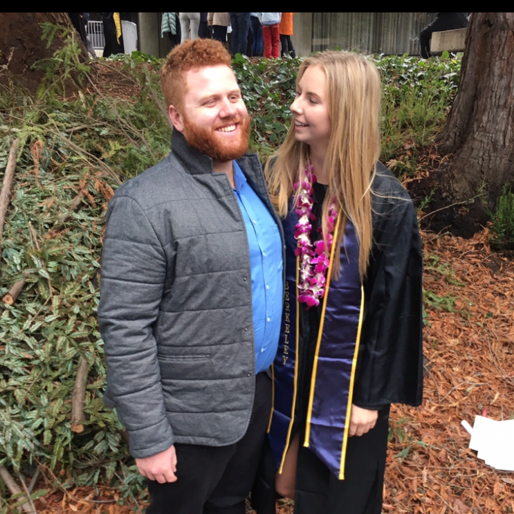 Jenna's graduation from Cal (2015)