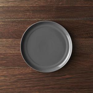 Hue Dark Grey Salad Plate