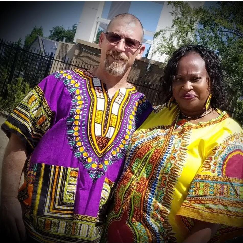 Rocking our dashikis!