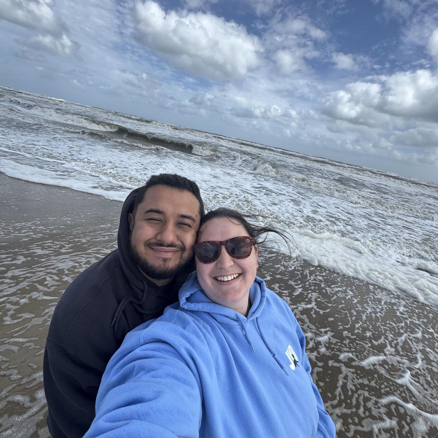 Walk on the beach in Corolla, North Carolina