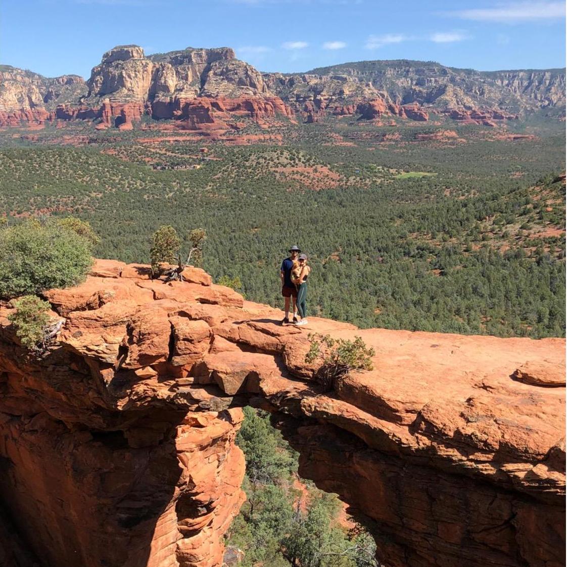 Sedona with our pup!