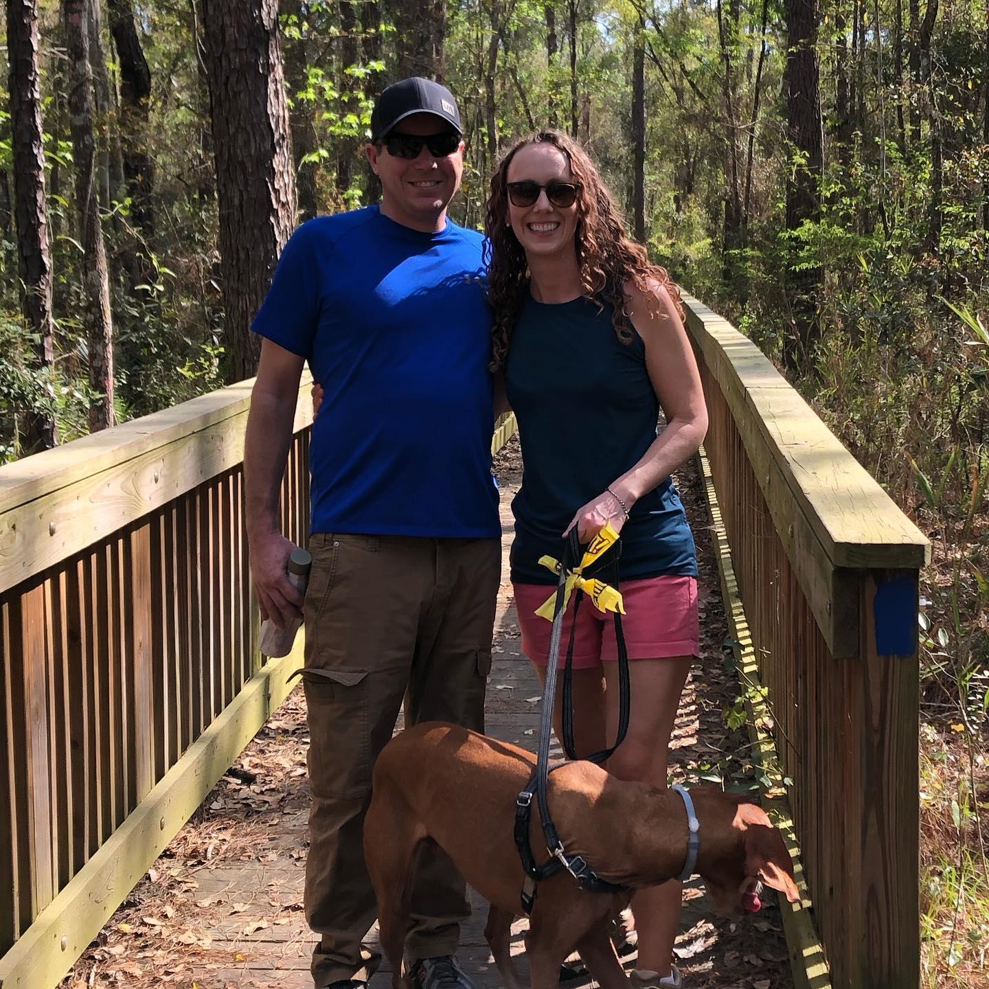 #floridahiking with Zeus