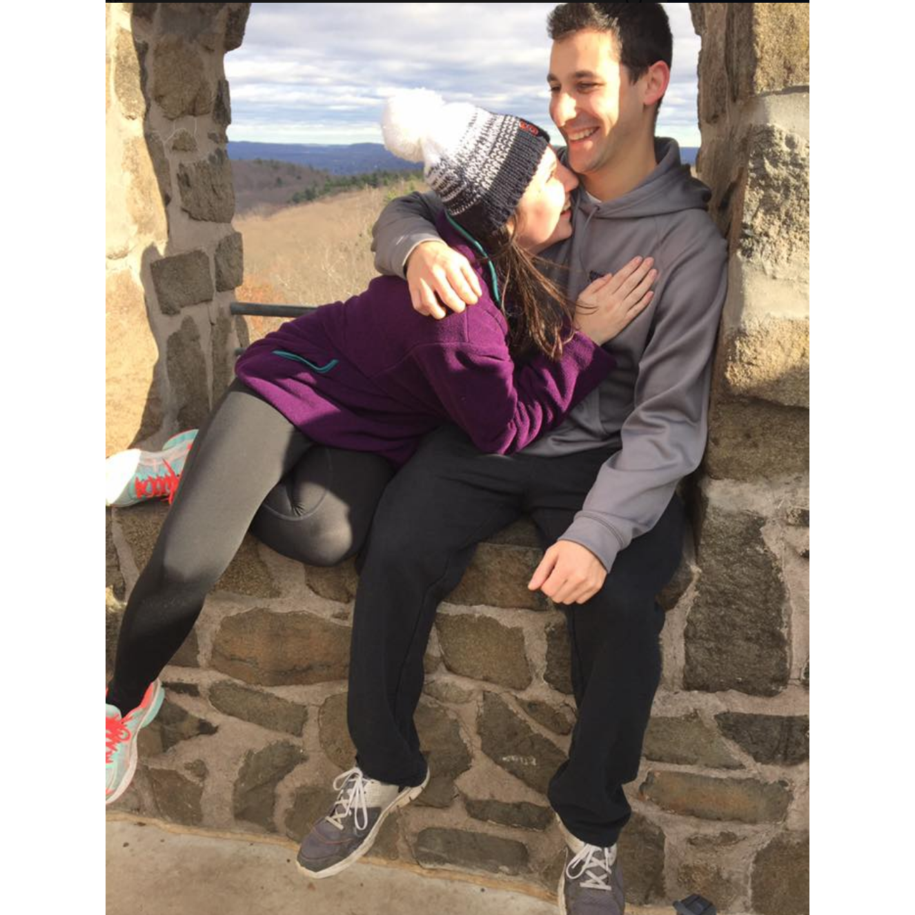 Hiking together