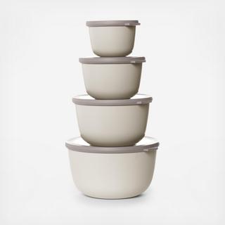 Cirqula Tall 8-Piece Storage Bowl Set