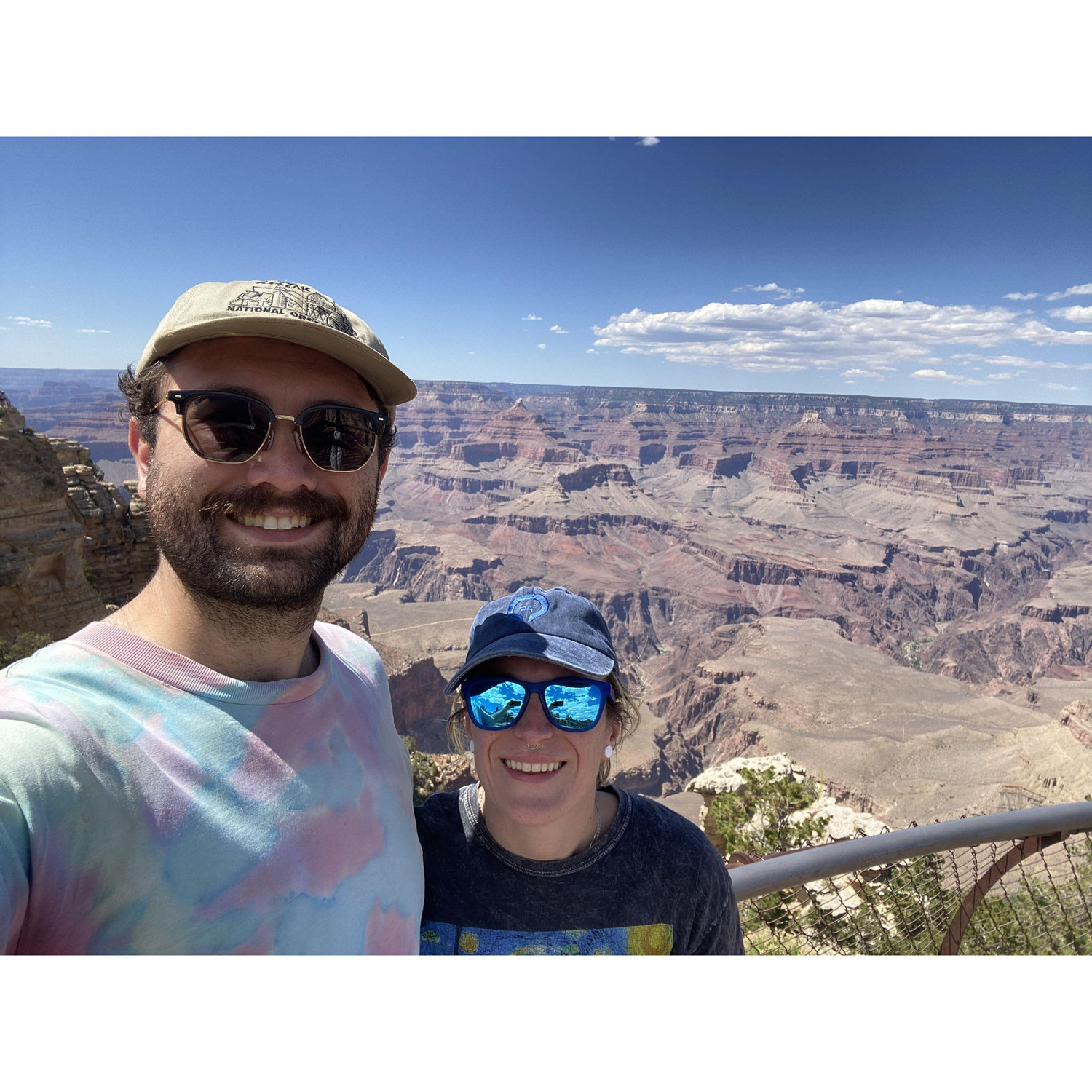 This is the first time we saw the Grand Canyon together!