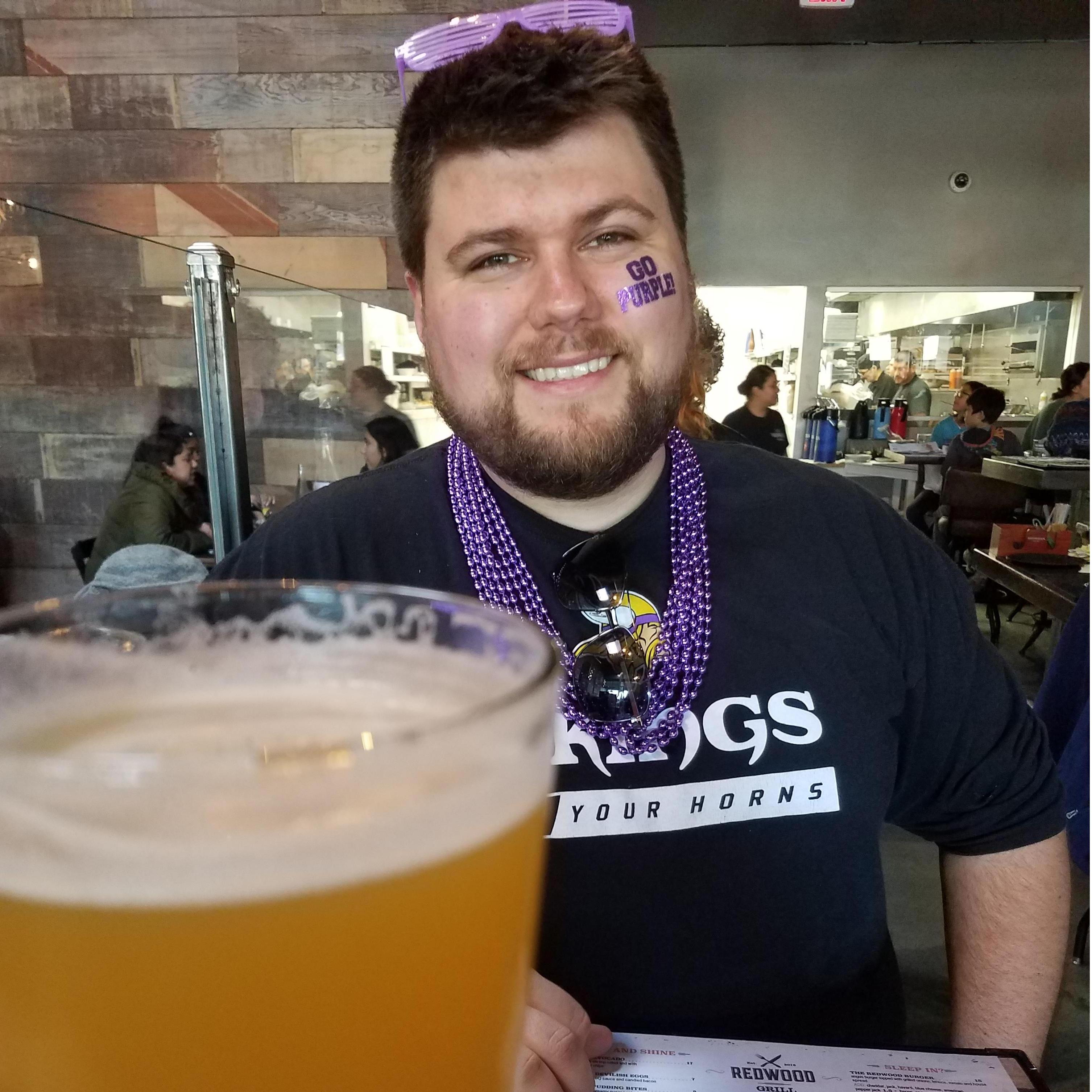 That one day that we were Vikings "fans"