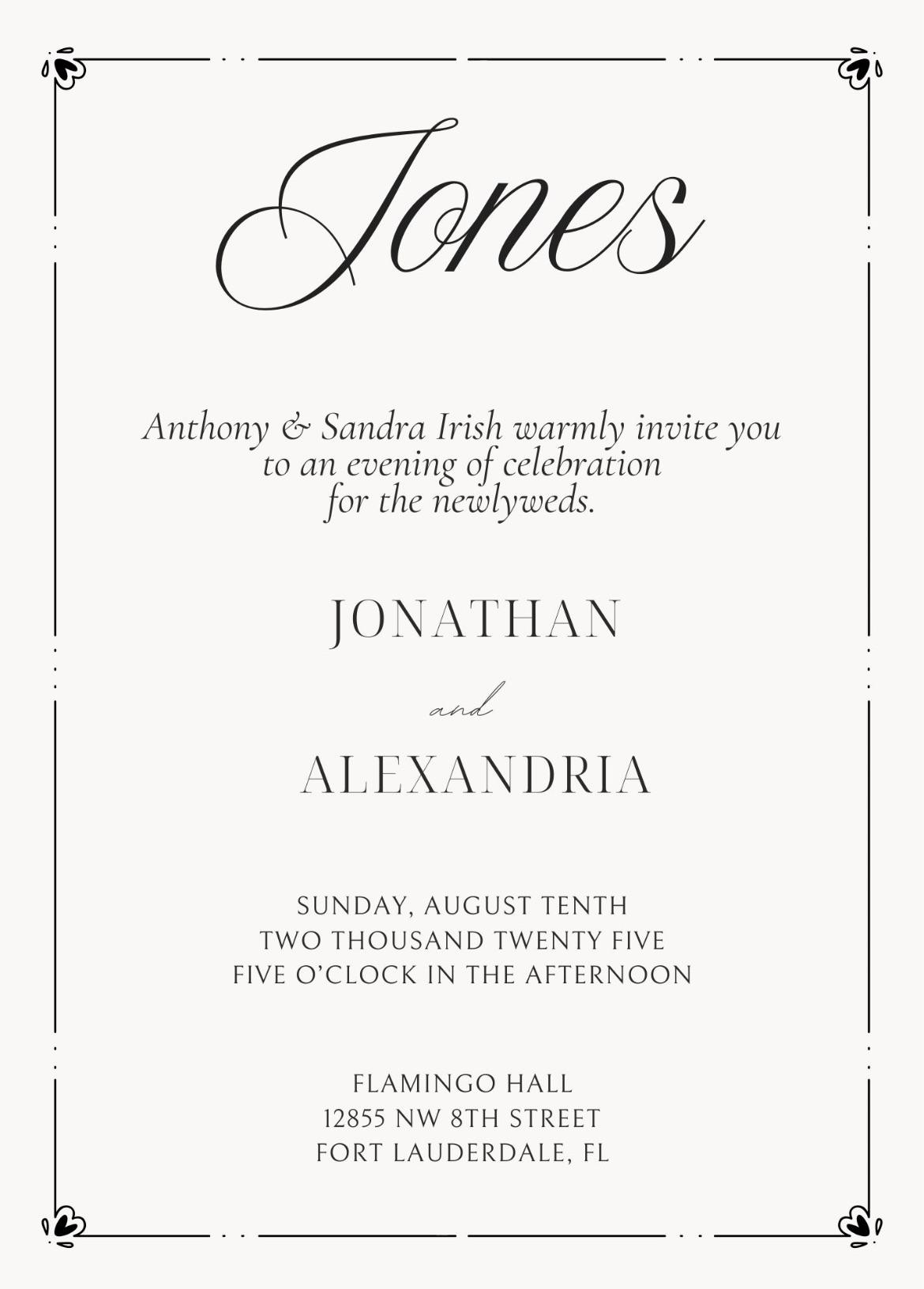 The Wedding Website of Jonathan Jones and ♡ Alexandria