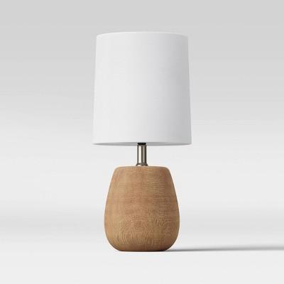 Polyresin Wood Accent Lamp Natural - Threshold™
