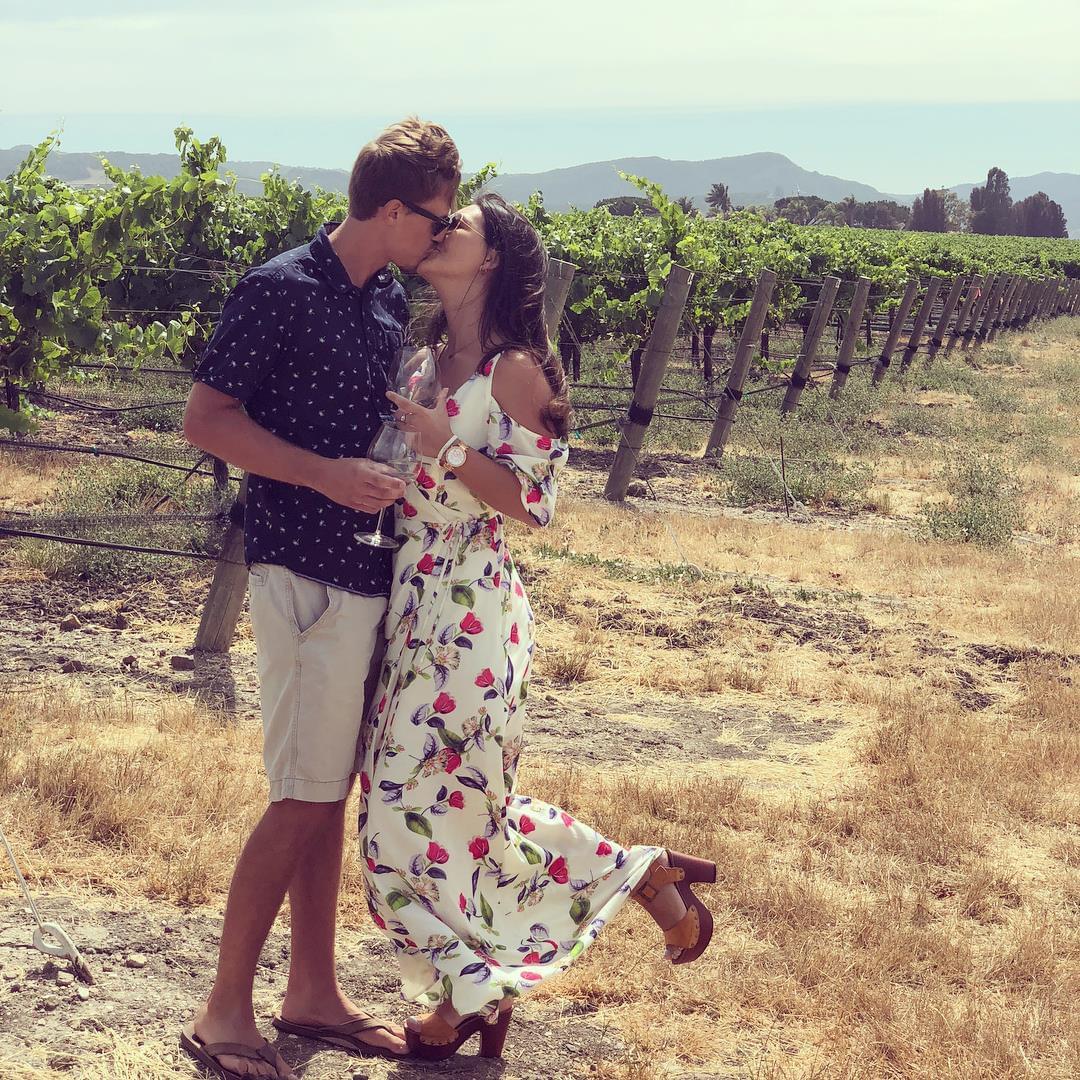 Our first wine tasting trip, we went to Paso with Jason's family