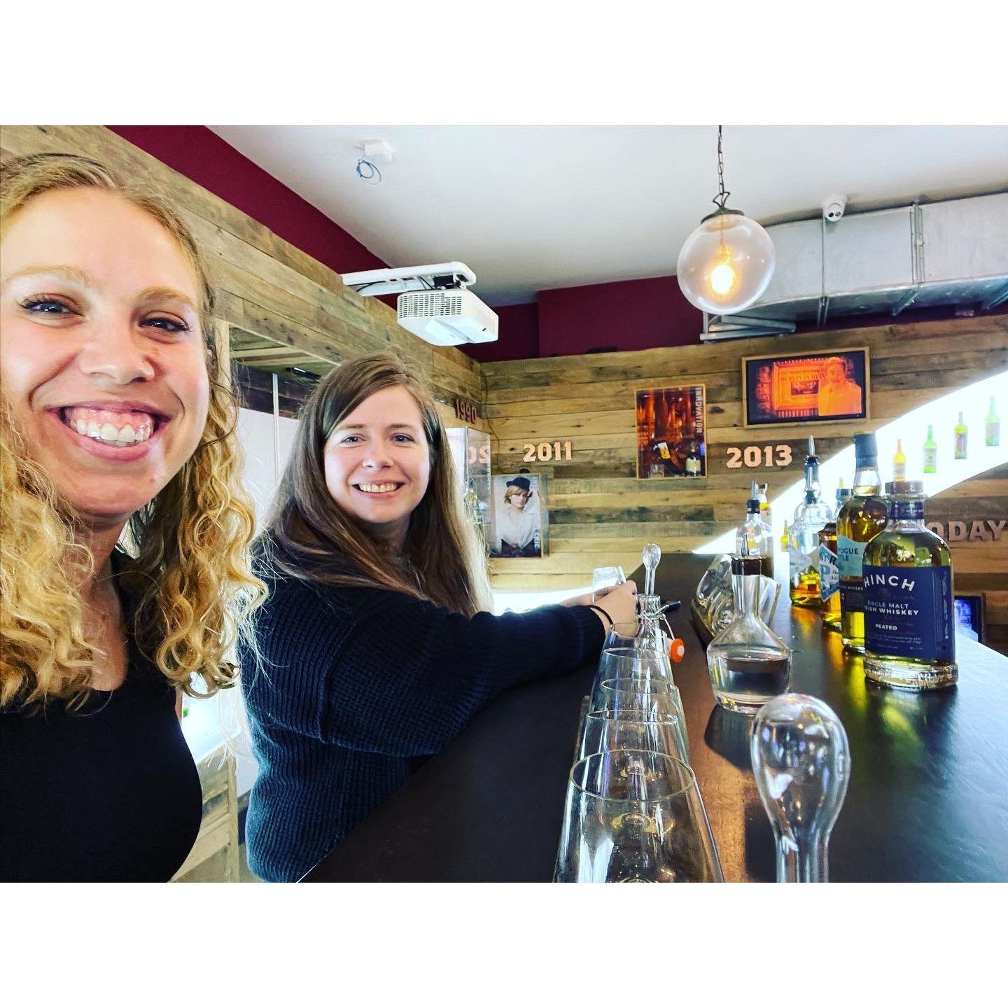 Whiskey tasting in Dublin