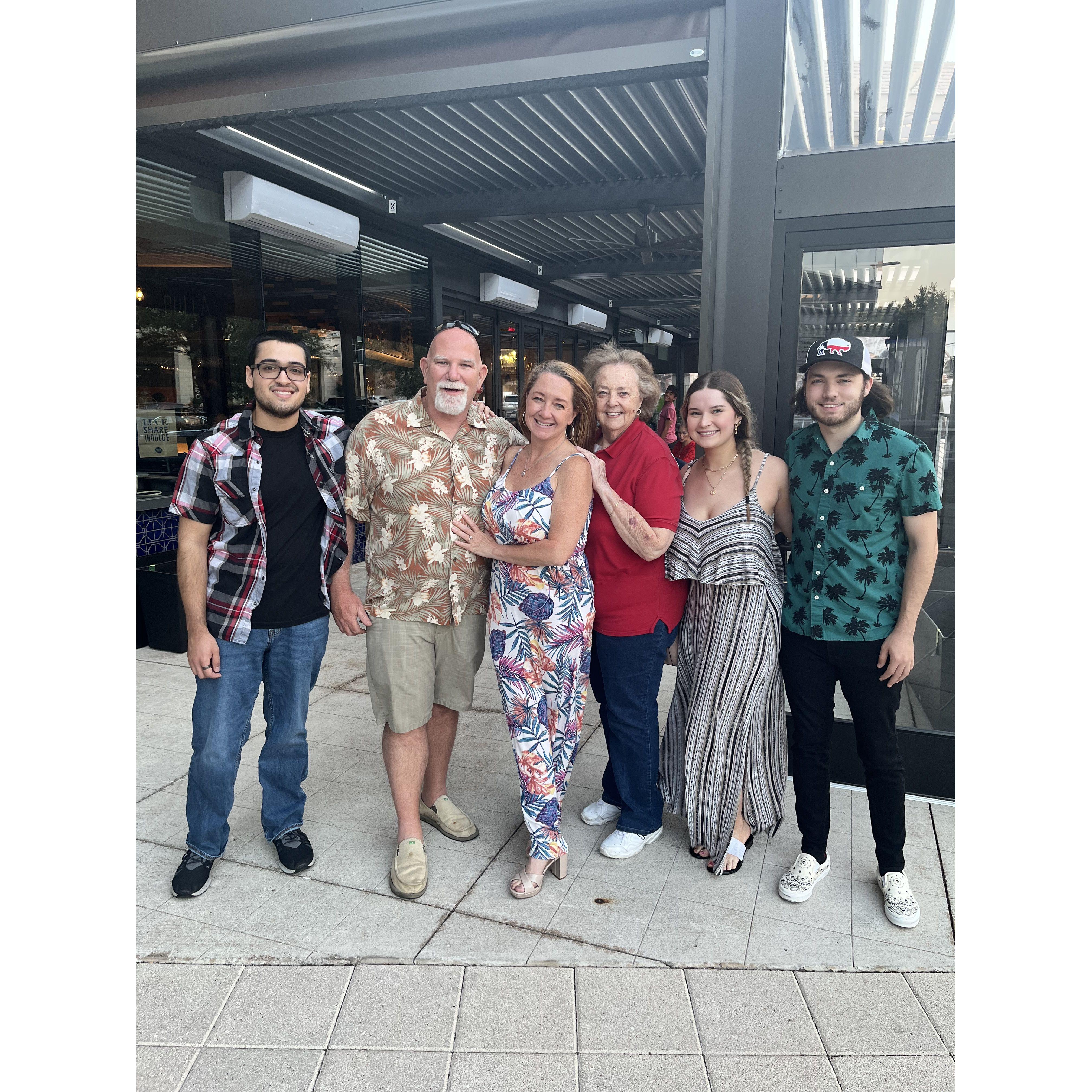 Celebrating Jeri's birthday