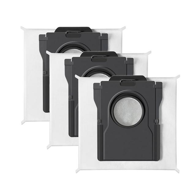 dreame Dust Bags Compatible with L10s Pro Ultra/X30 Ultra/X40 Ultra/L40 Ultra, 3.2L Dust Bags, Vacuuming Bags for Collecting Hair, Dirt, Dust, and Debris (3 PCS)