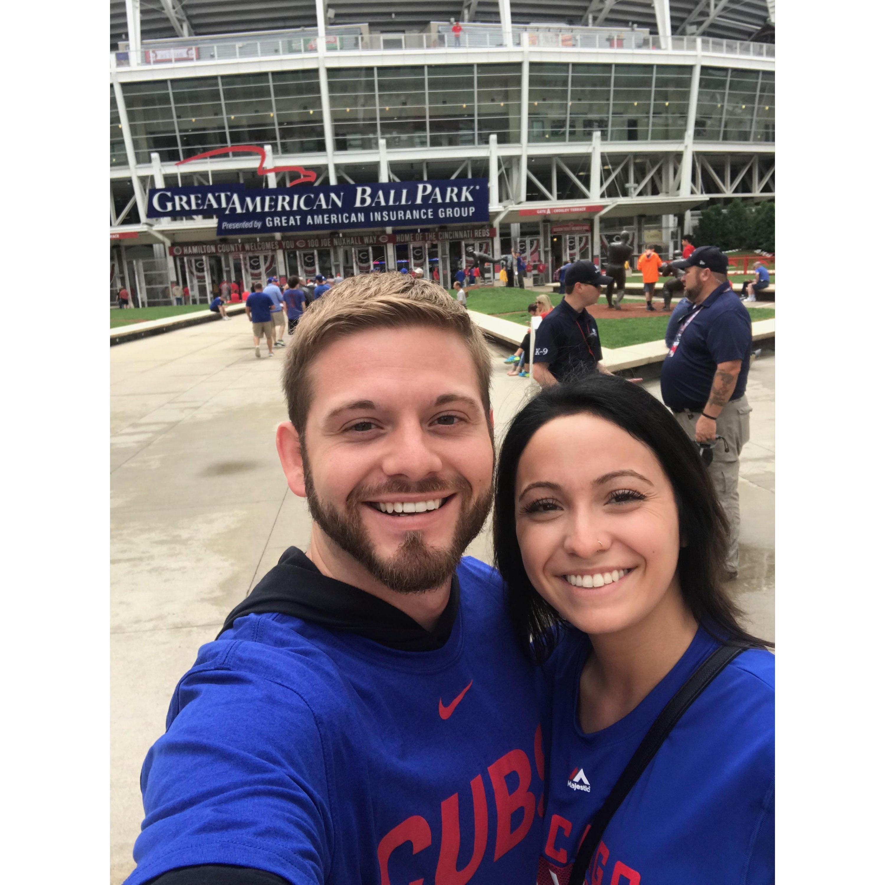 Our first trip to MLB Stadium - Cincinatti Reds