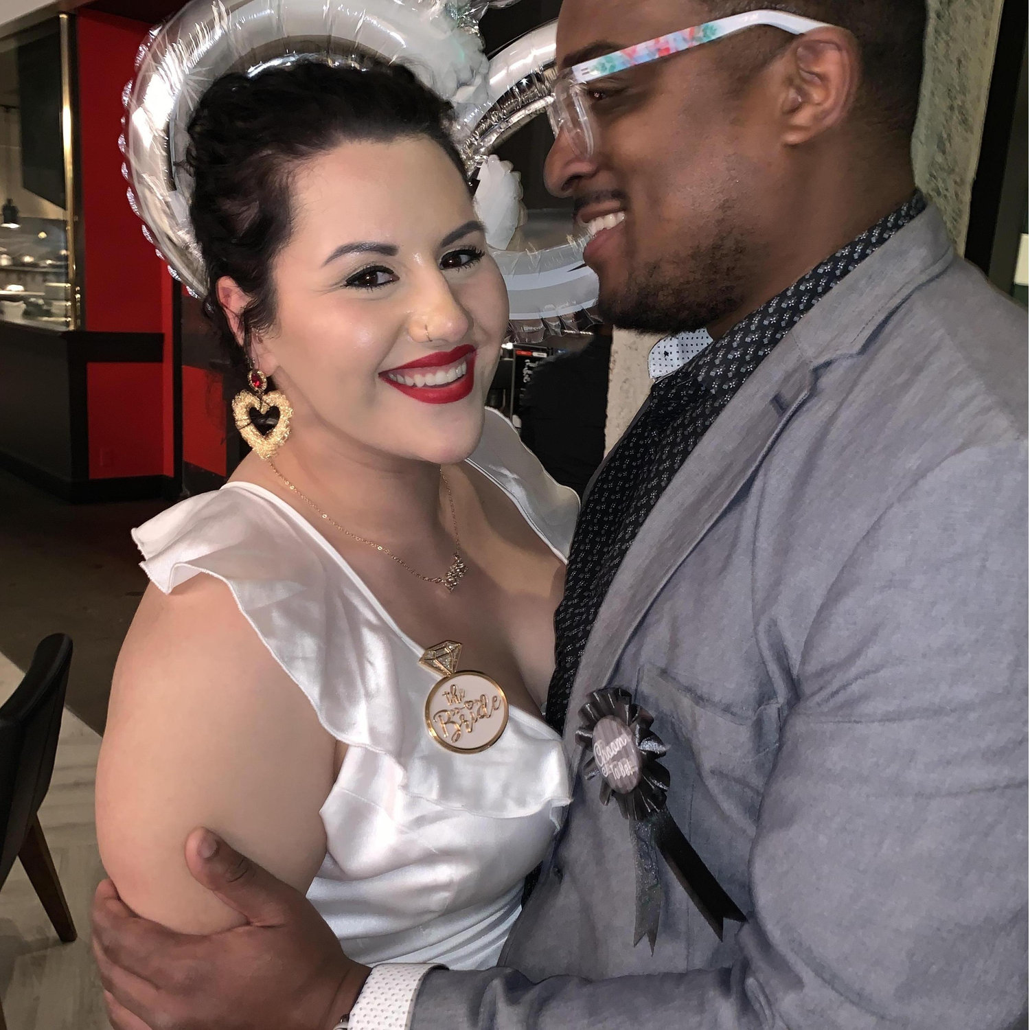 She said yes!