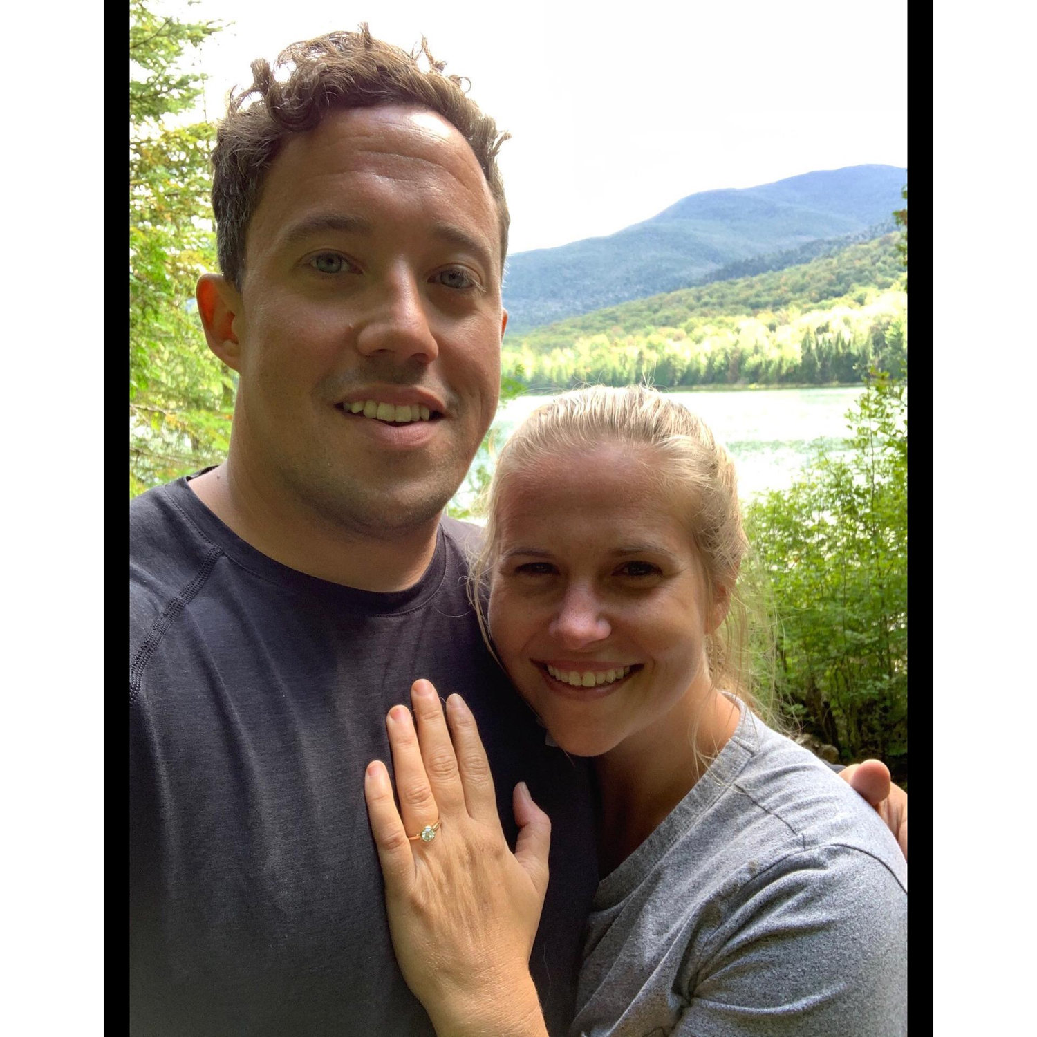 The perfect proposal ♥️💍
📍Heart Lake, ADK park 2020