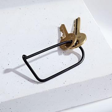 Craighill Wilson Keyring - Carbon Black