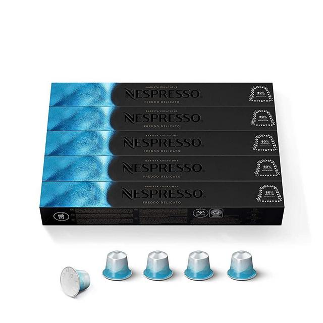 Nespresso Freddo Delicato, 10 Capsules (Pack Of 5)