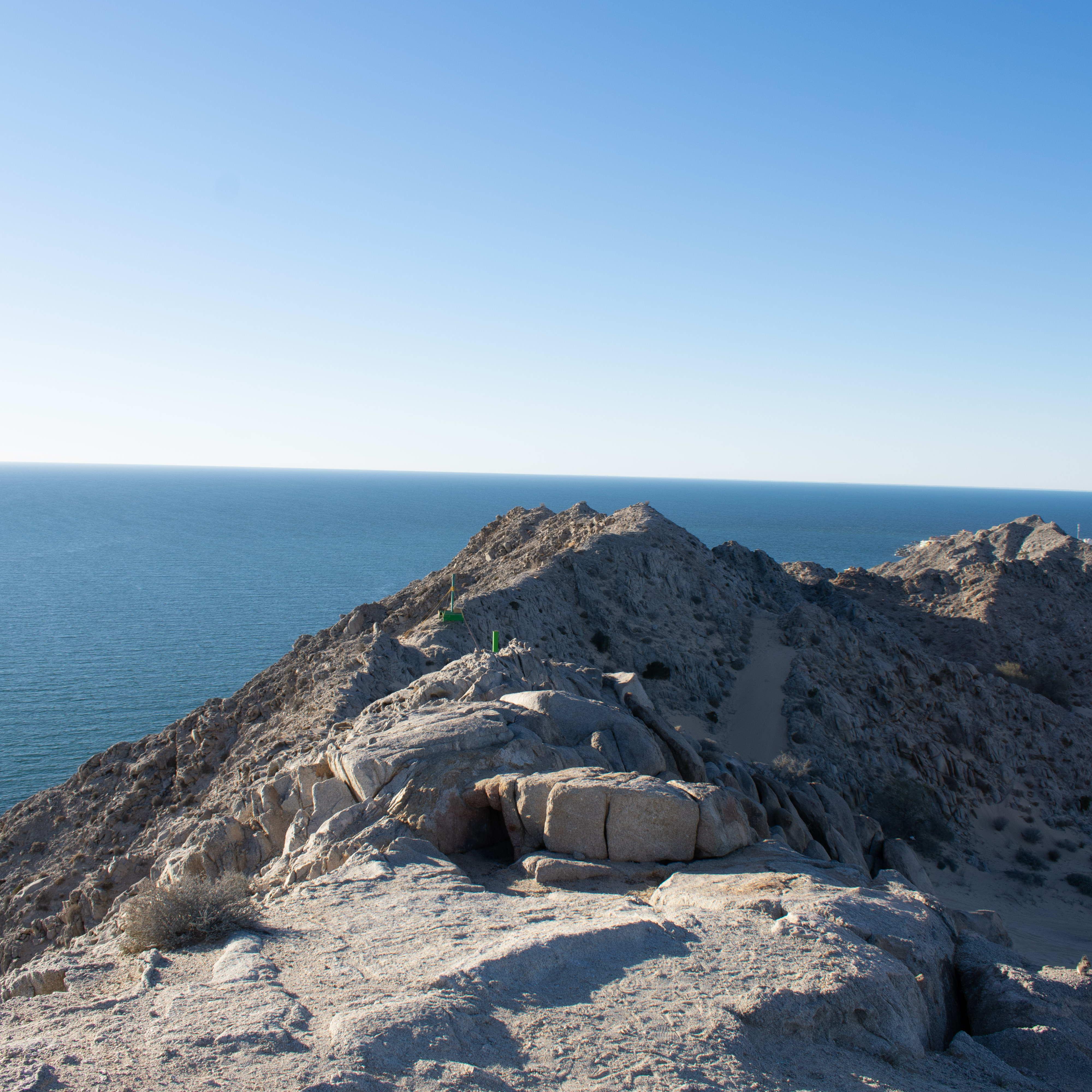 Where I propose to Amber in Mexico on top of a mountain over looking the sea