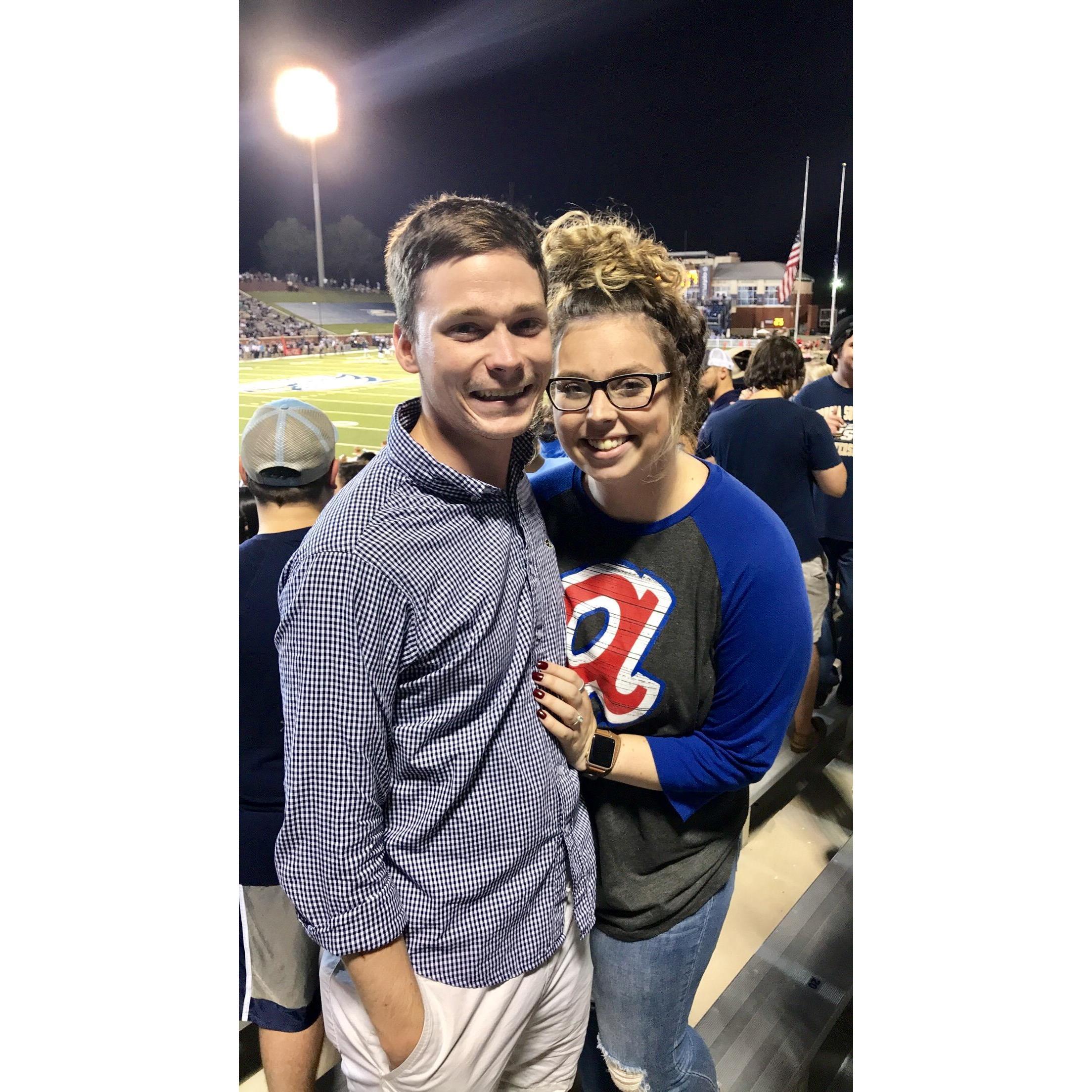 Georgia Southern home opener Fall 2017