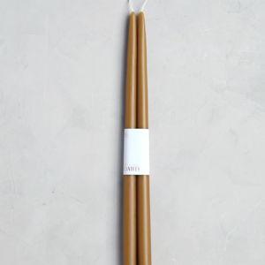 18" Dipped Taper Candles - Color: Miel