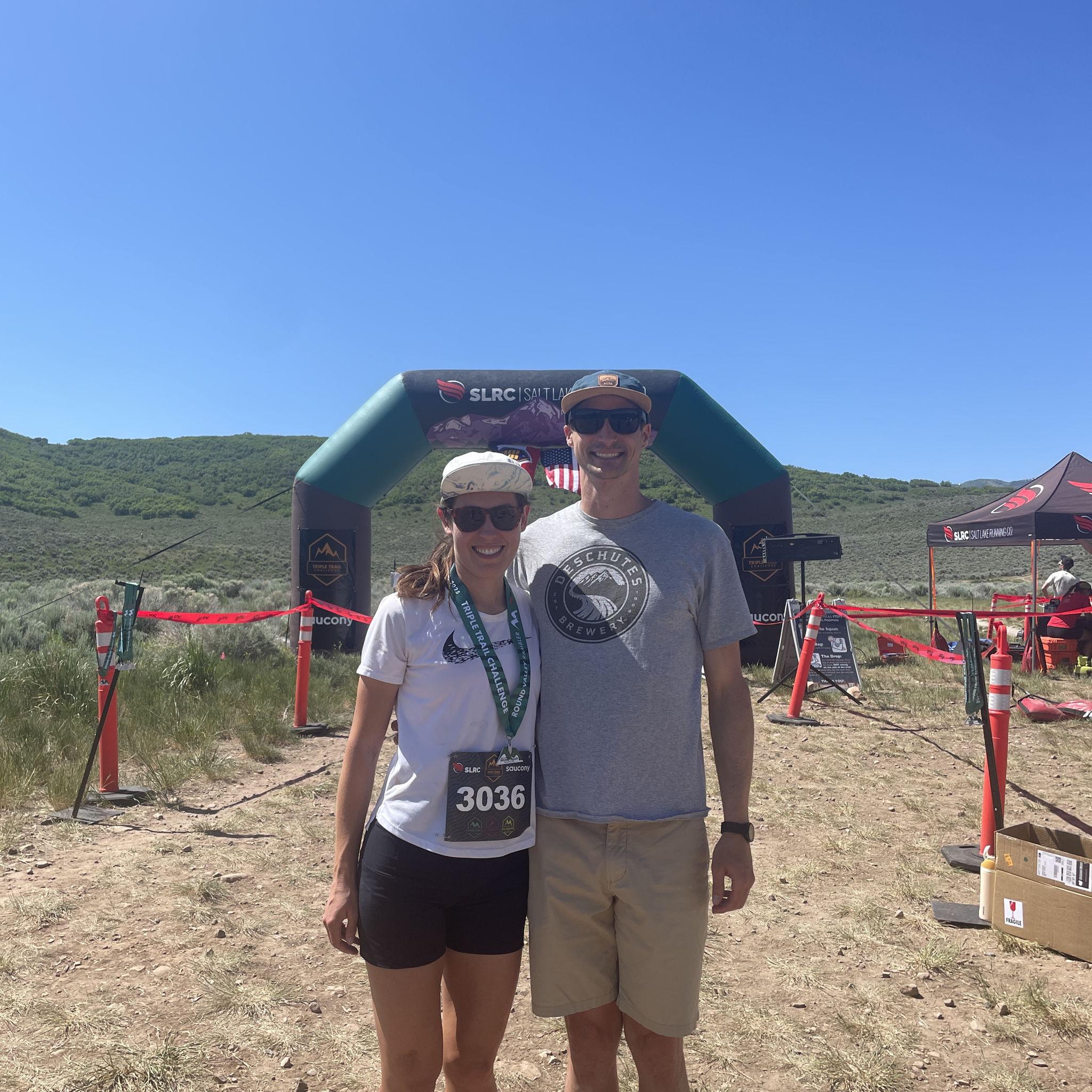 Jenn's half marathon