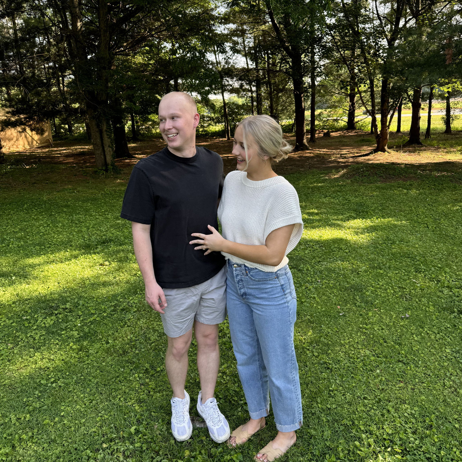 The day we got engaged!