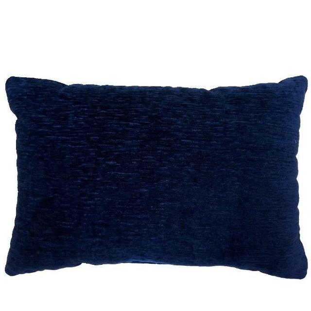 Solid Lumbar Throw Pillow Navy - Threshold™