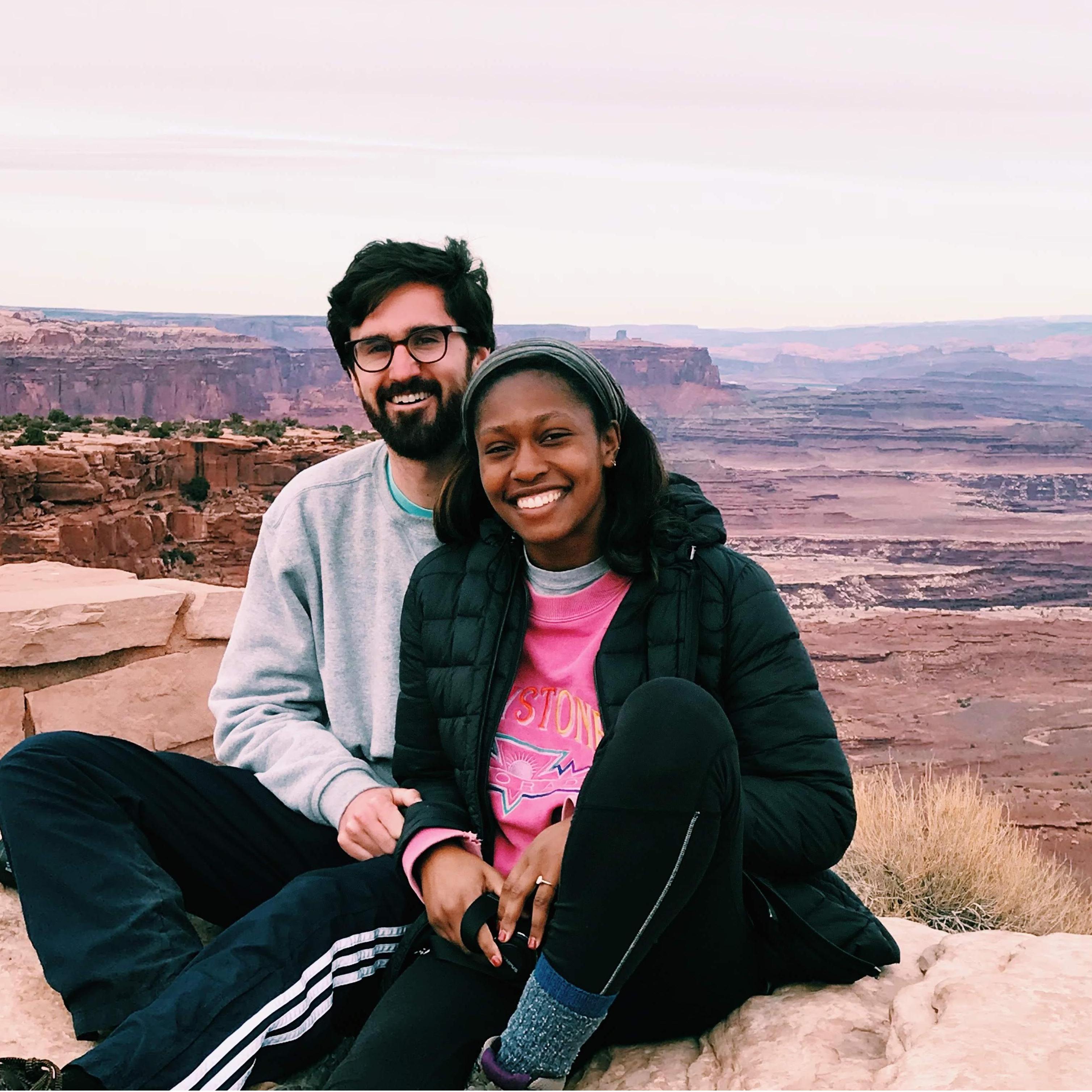 Canyonlands, UT - newly engaged!