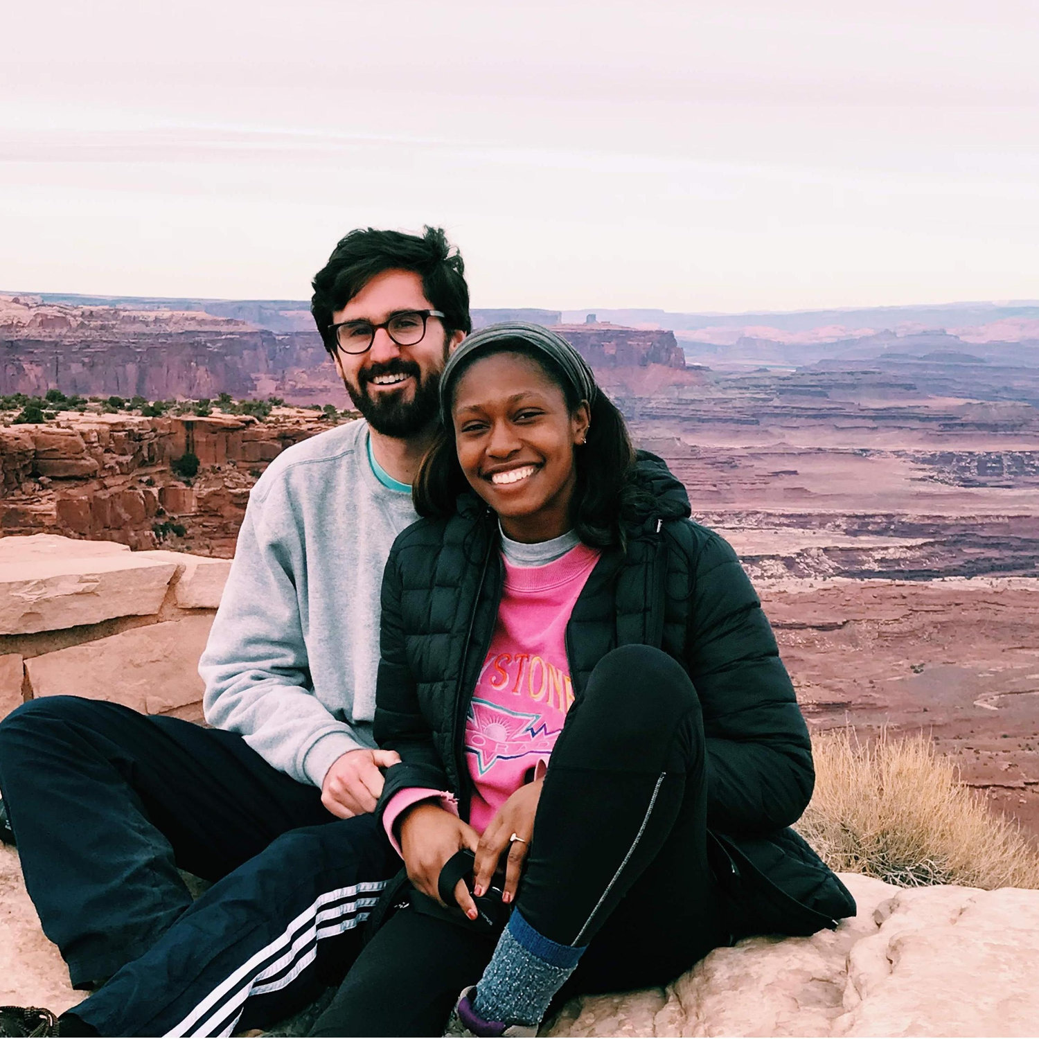 Canyonlands, UT - newly engaged!