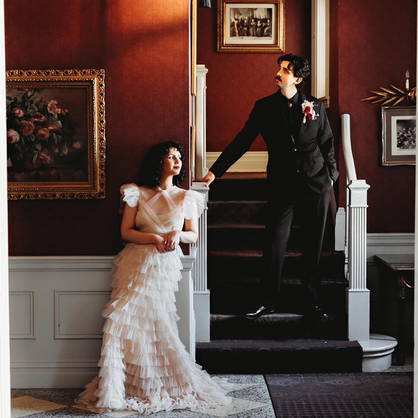 Our “practice wedding” at The Lit in Grand Rapids.
Dylan and I were models for a content day where a staged wedding was set up for photographers to get creative with!