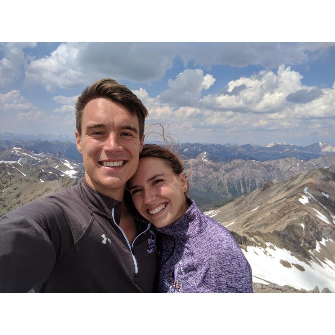 On top of Galena peak!
